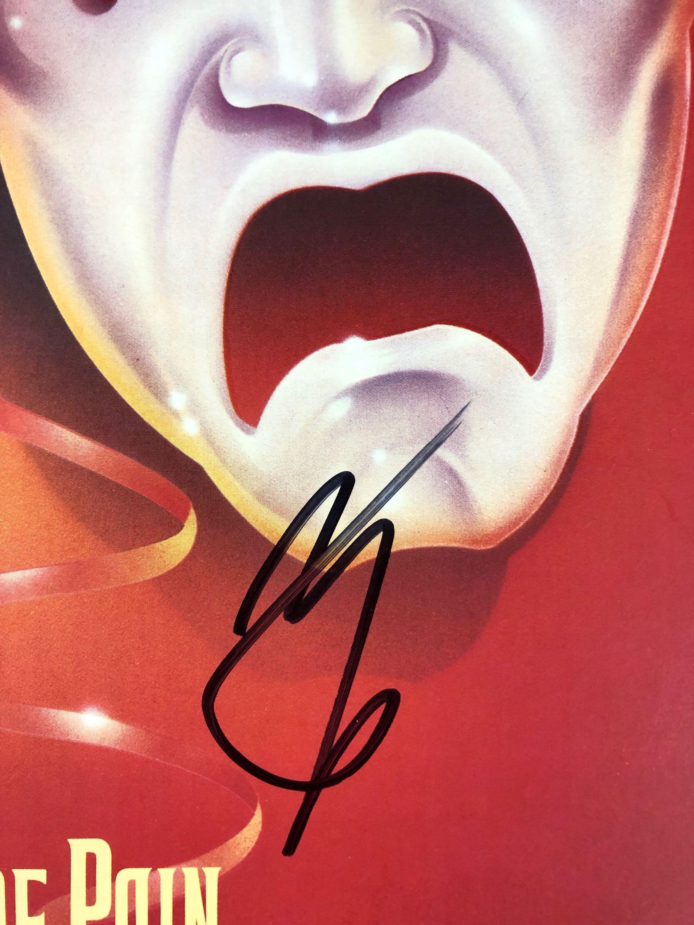 Motley Crue "Theater Of Pain" Autographed Album by Vince Neil
