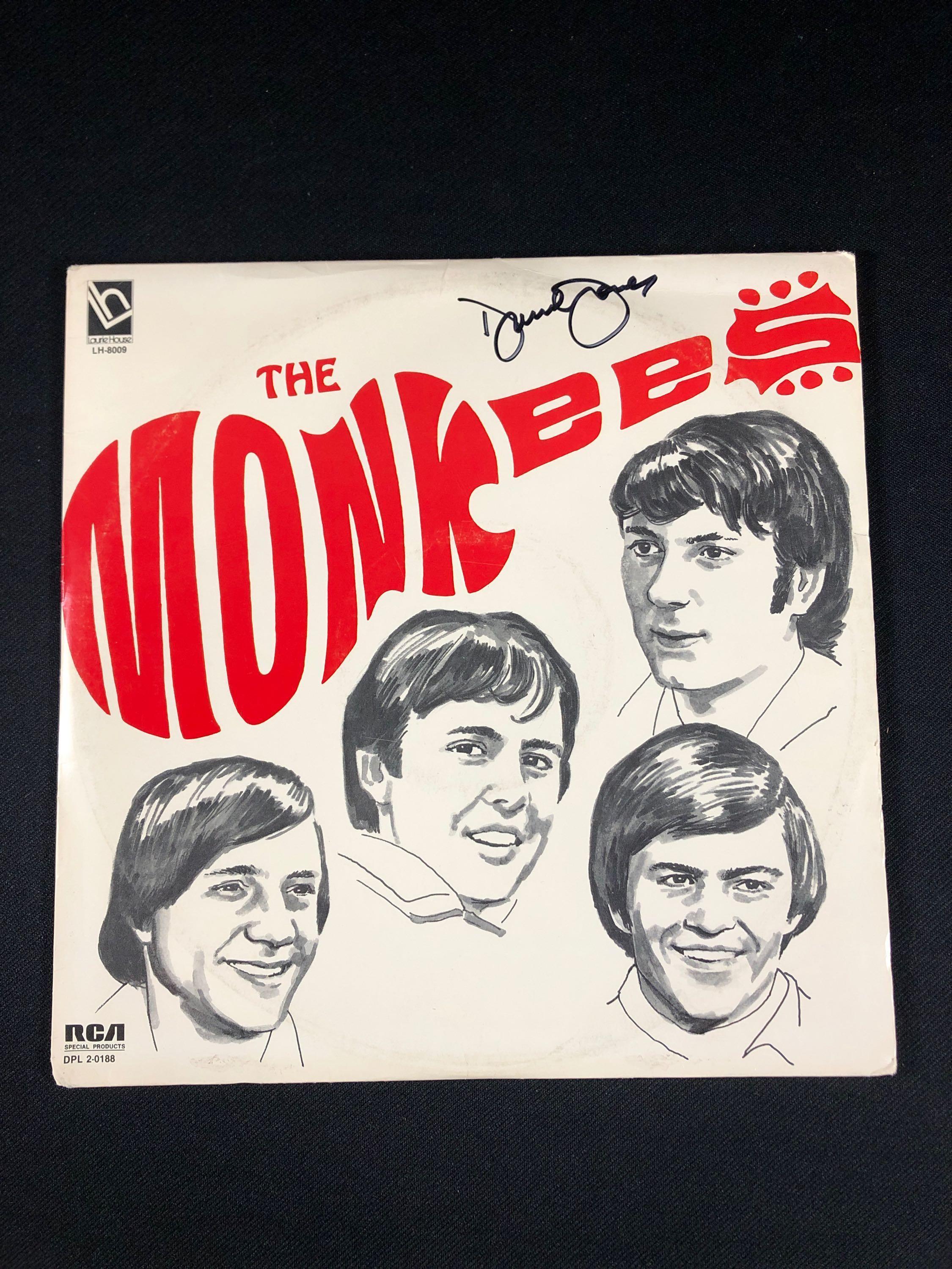 The Monkees Autographed Album by Davy Jones and Micky Dolenz