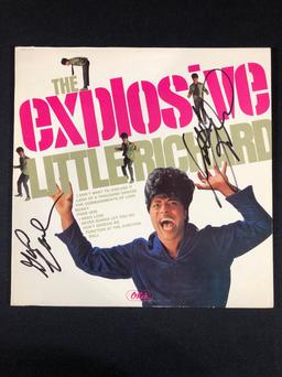 Little Richard "The Explosive Little Richard" Autographed Album