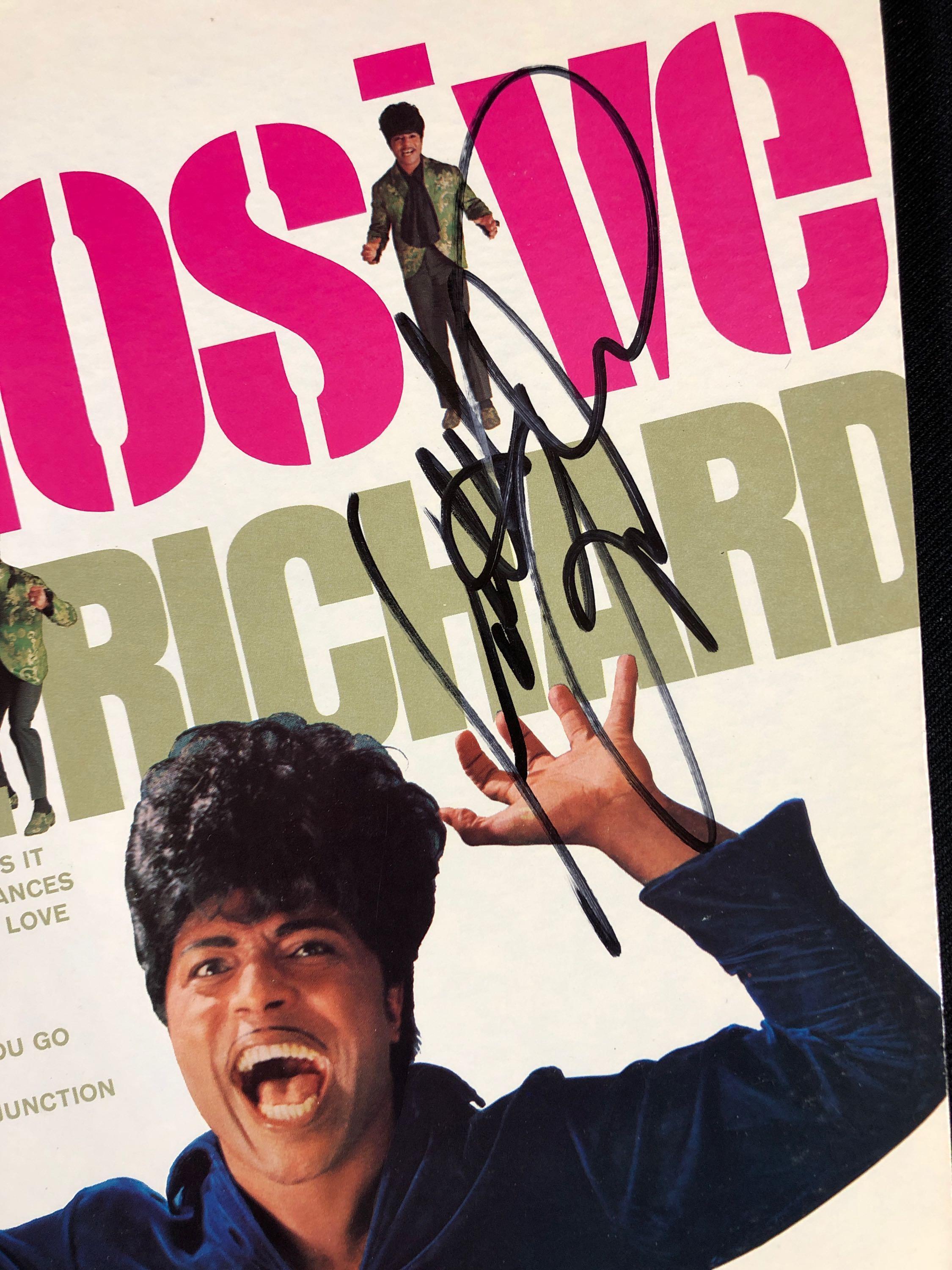 Little Richard "The Explosive Little Richard" Autographed Album