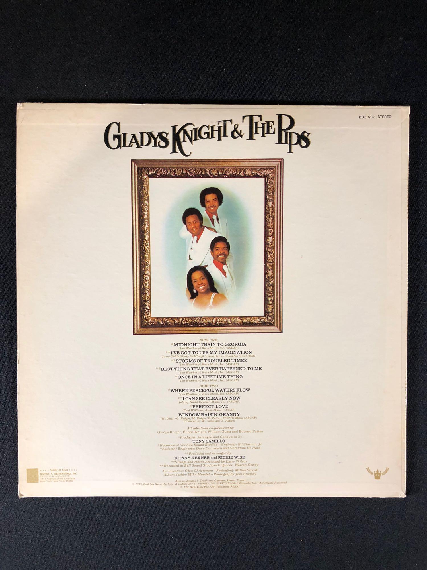 Gladys Knight and The Pips "Imagination" Autographed Album