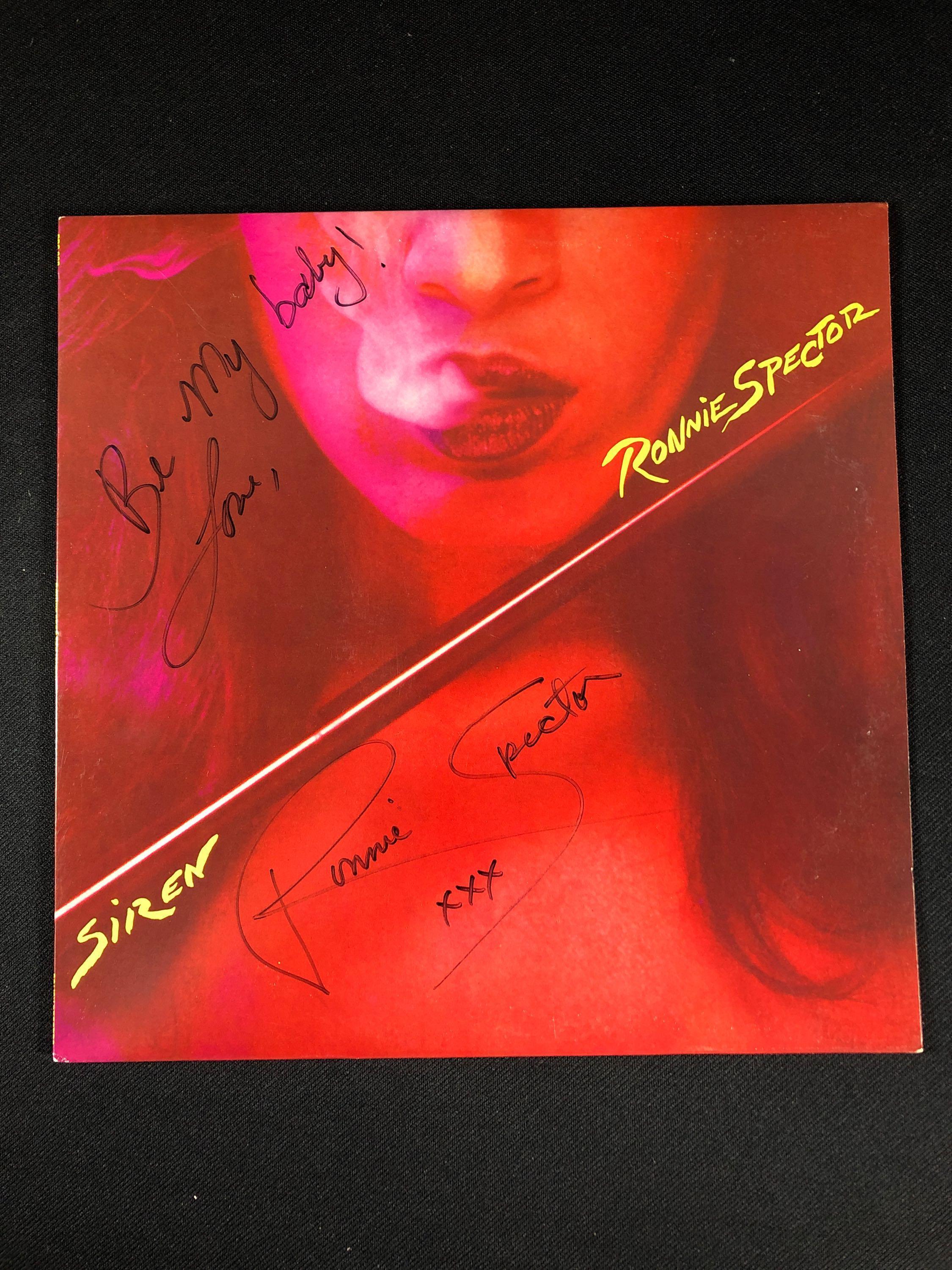 Ronnie Spector "Siren" Autographed Album