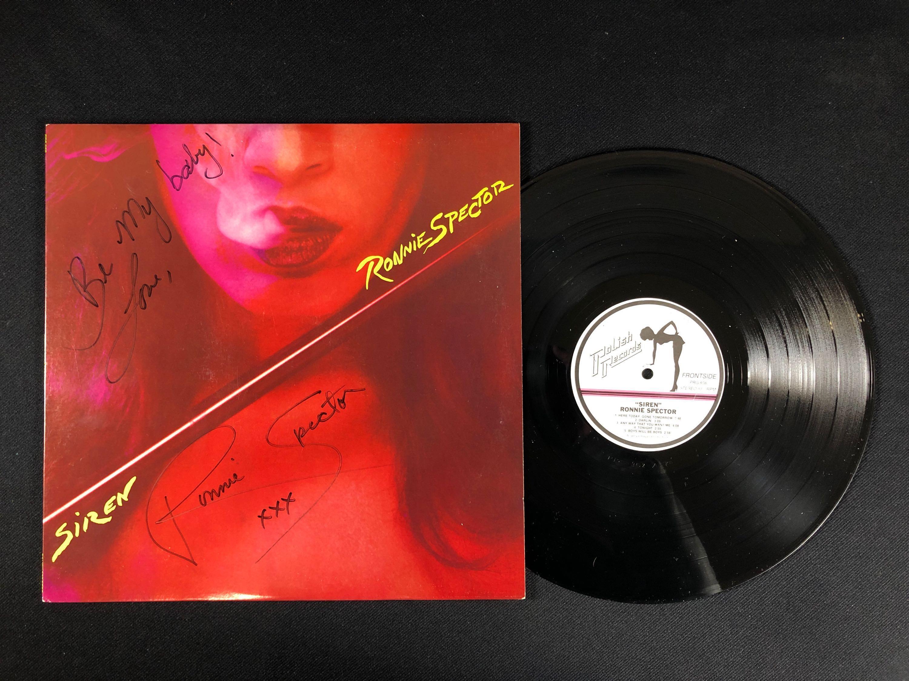 Ronnie Spector "Siren" Autographed Album