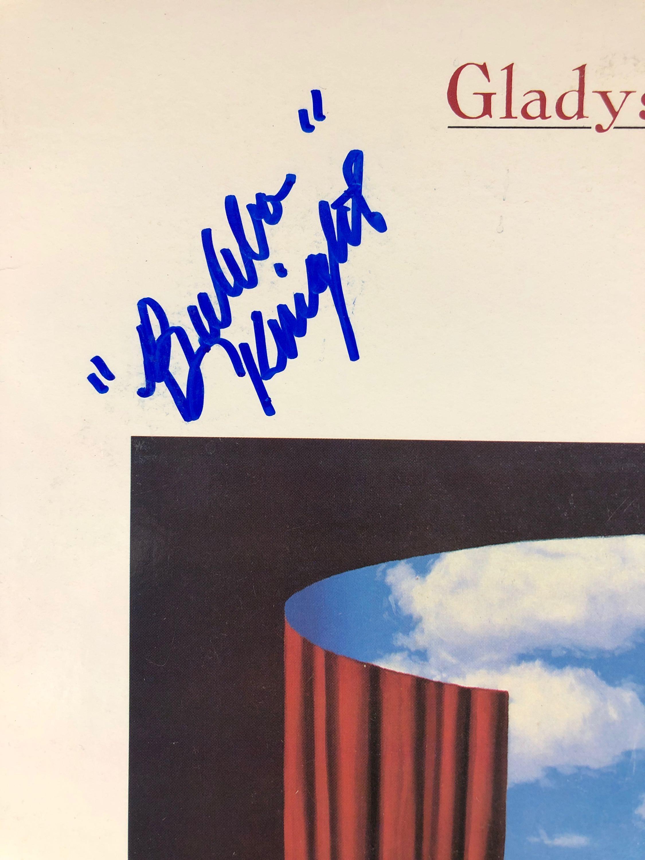 Gladys Knight and The Pips "Visions" Autographed Album by Bubba Knight