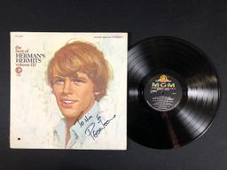 Herman's Hermits "The Best of Herman's Hermits Vol. lll" Autographed Album Signed by Peter Noone