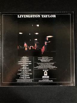 Livingston Taylor Self Titled SD 33-334 Autographed Album 98'