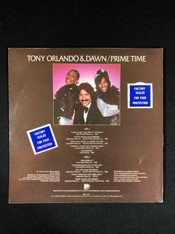 Tony Orlando & Dawn "Prime Time" Autographed Album