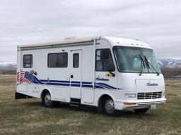 1995 Coachman Catalina Series Class A 27'8" Motorhome, 265CB Corner Bath Floor Plan