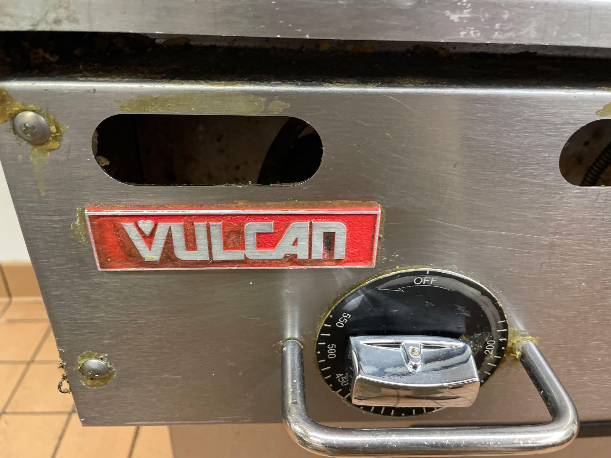 Vulcan Heavy Duty Low Profile Gas Griddle 6' x 2-1/2'