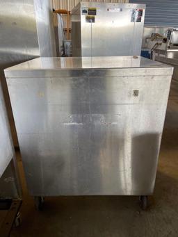 Stainless Steel Single Drawer Stand On Casters