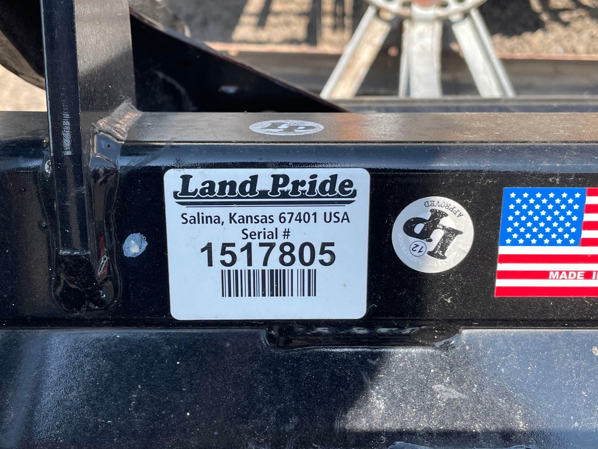 Land Pride SGC1060 62" w/ Claw Grapple With Skid/Loader Hitch Plate