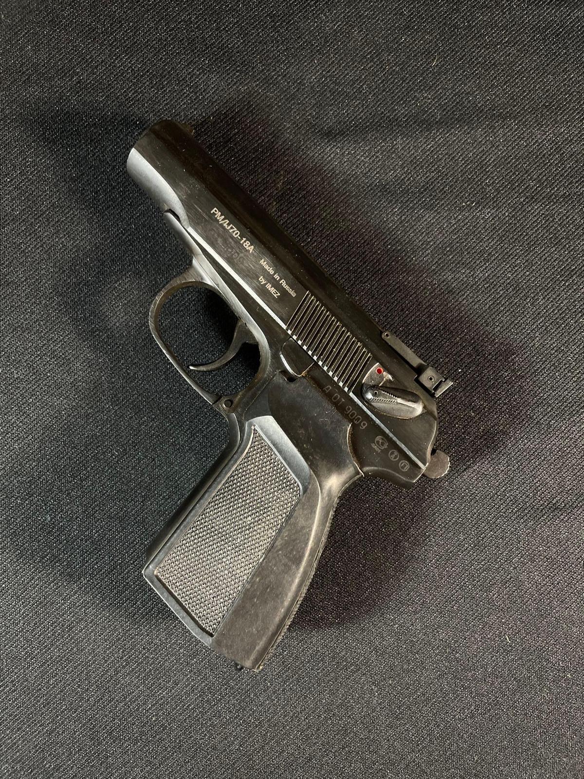 Imez Makarov 9mm Pistol, Serial# A0T9009