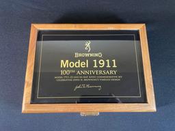 Browning Model 1911 100th Anniversary John M. Browning Commemorative Set, Hi-Power .22 LR & K-Bar