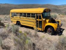 School Bus Conversion Project (Likely Scrap)
