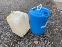 (2) 5 gallon fuel containers