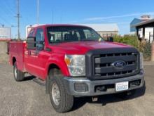 2012 Ford F250 4X4 Pickup w/ Utility Bed