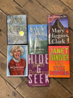 (25) Assorted signed & unsigned books -see photo's-