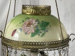 Ornate Oil Lamp Chandelier