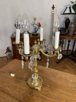 Brass Electric Candelabra