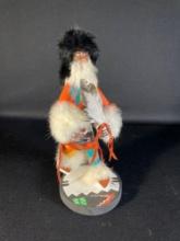 Kachada Kochina Doll "The Humming Bird," 14"h w/ COA