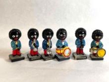 (12) Carlton Ware Robertson black americana figurines -see photo's-