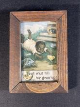 The Ullman Mfg Co. "Jest Wait Till We Grow Up!" Framed Print 7" x 5"