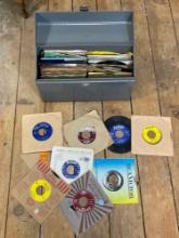 Assortment Of Vinyl 45's records