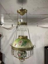 Ornate Oil Lamp Chandelier