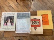 Assorted Antique Catalogues