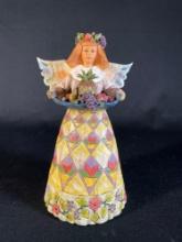 2002 Jim Shore "Angel of Generosity" C108922 Heartwood Creek Fall Angel NIB