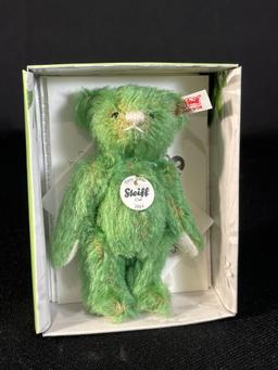 Steiff Green annual club gift 2014 10cm teddy bear