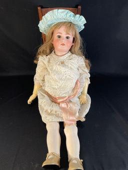 29" Simon & Halbig bisque doll w/ Open Mouth & Teeth