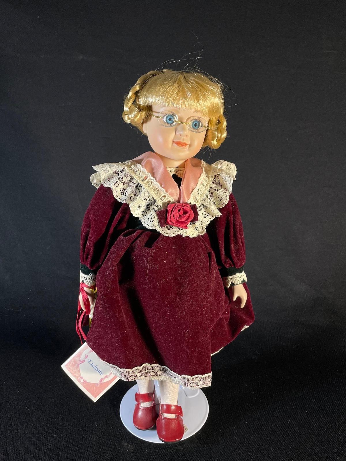 16" Ashton-Drake Galleries "Laura" bisque doll