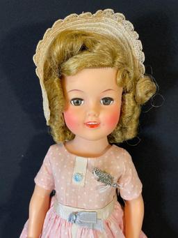 Ideal Shirley Temple ST17 17"h Doll, All Original