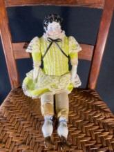 12" antique China doll