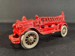 A. C. William Cast Iron Fire Truck Circa 1920's