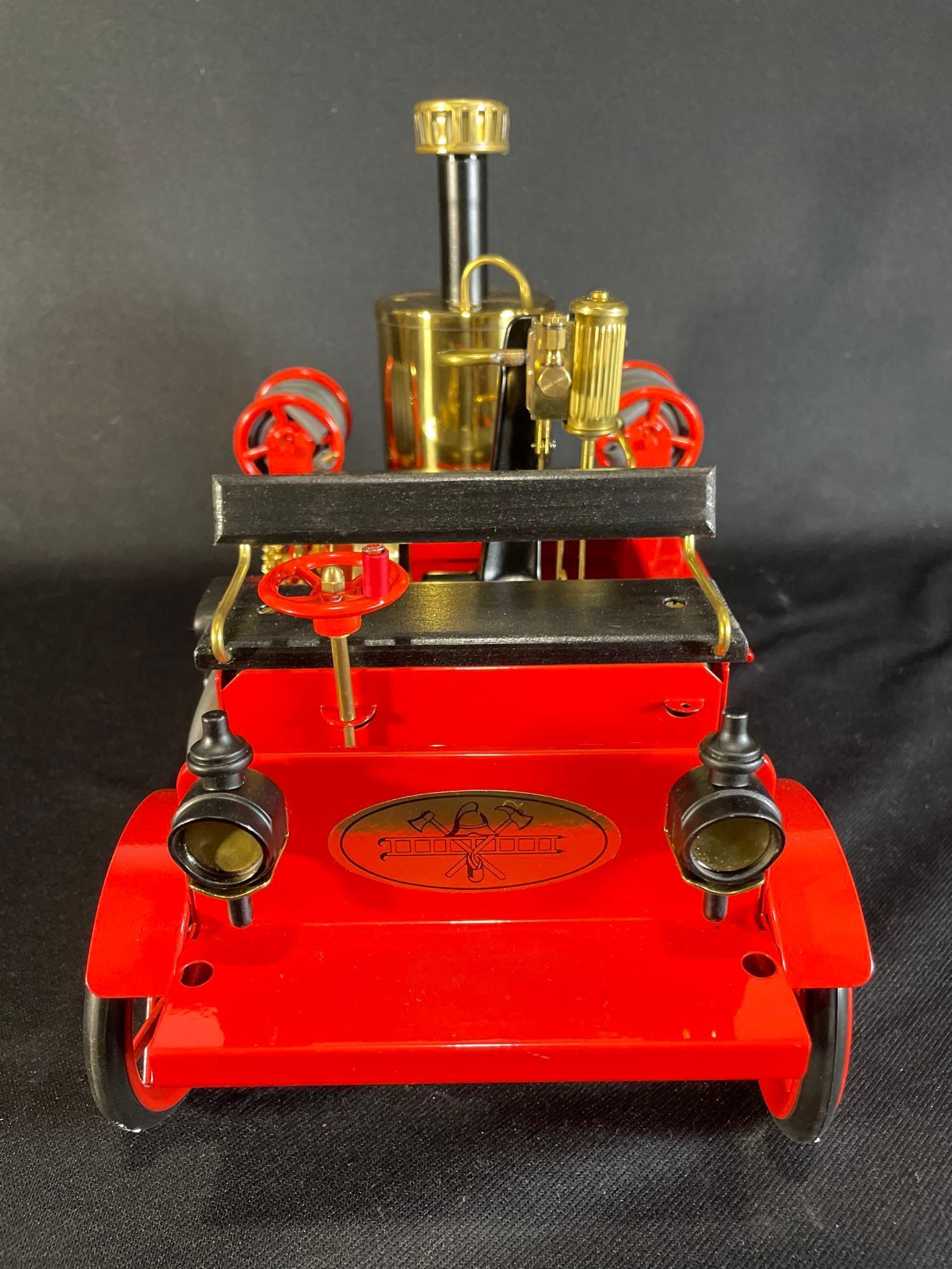 Wilesco Live steam fire truck made in Germany