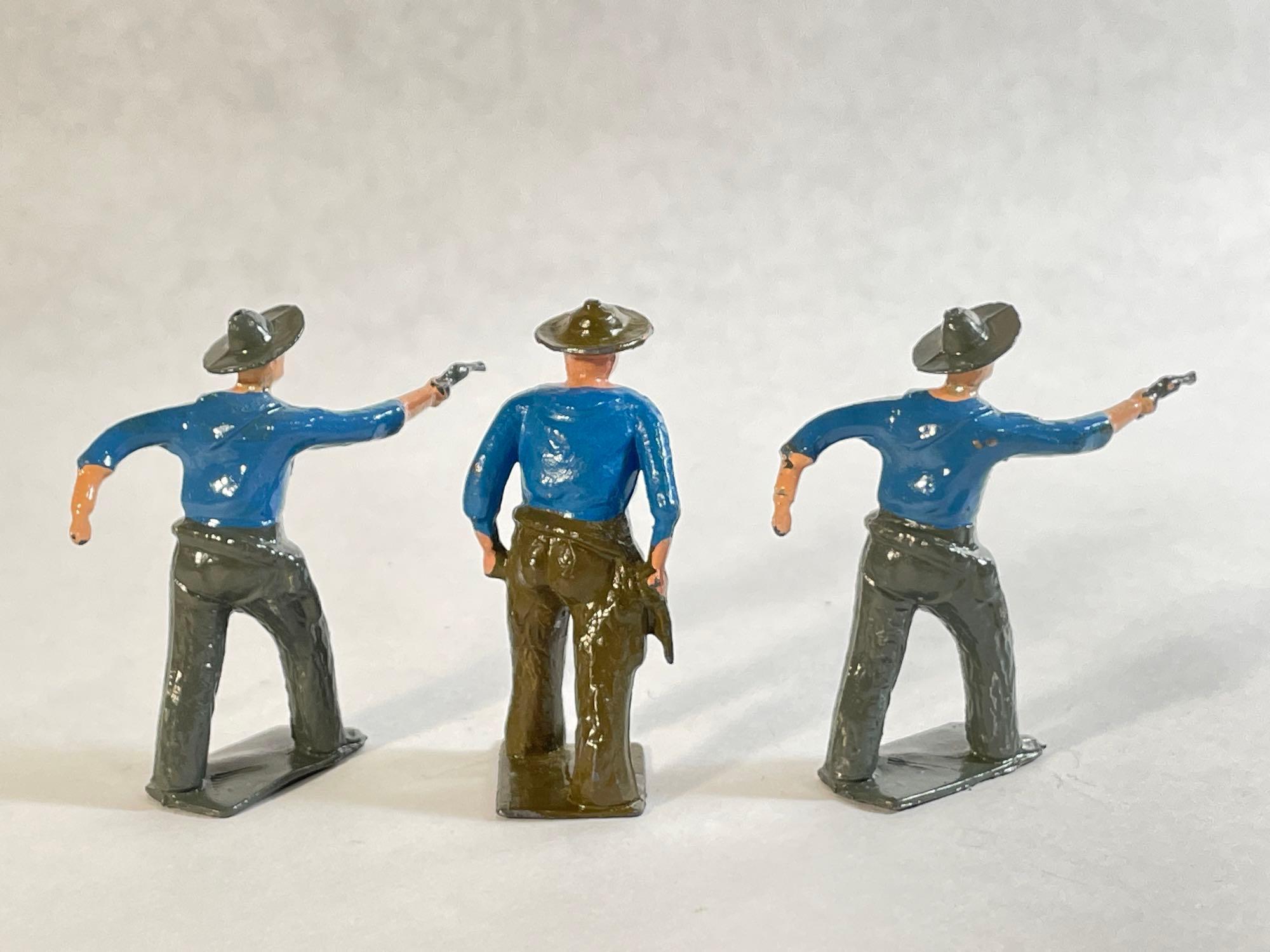 Britains "Wild West Types," 11-Pc Lead Figurine Set w/ Original Box