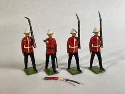 Britains "General Staff Officers," 8-Pc Figurines w/ Original Box No. 201