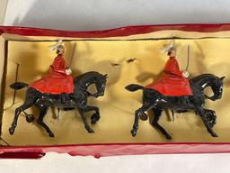 Britains "The Life Guards Cloaked," 5-Pc Lead Figurines w/ Original Box