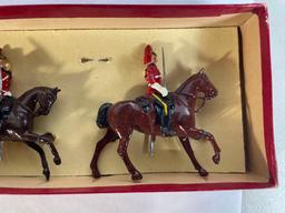 Britains "The Life Guards Mounted," 5-Pc Lead Figurines w/ Original Box No. 400