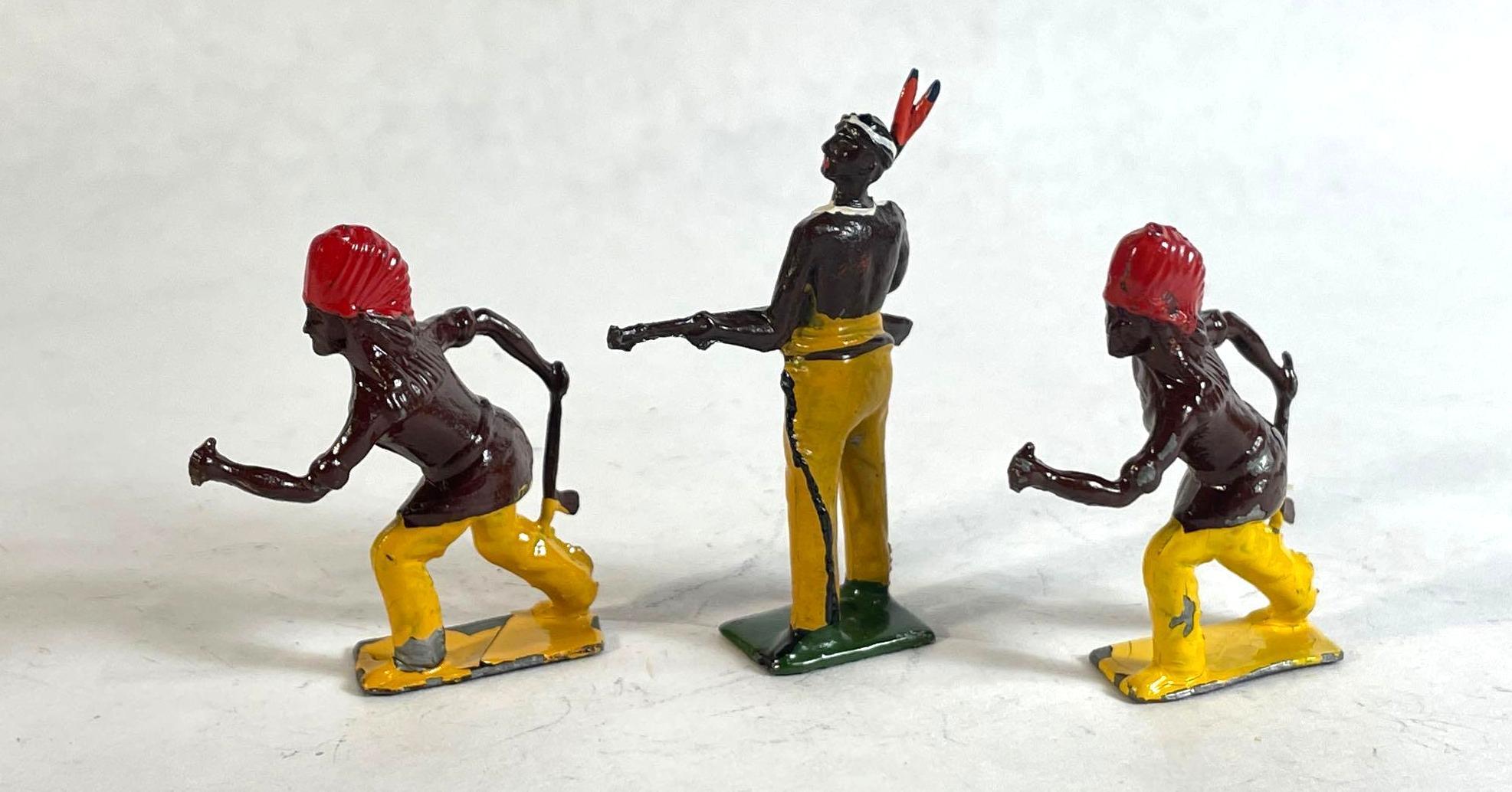 Britains "Natives Of North America," 23-Pc Lead Figurines