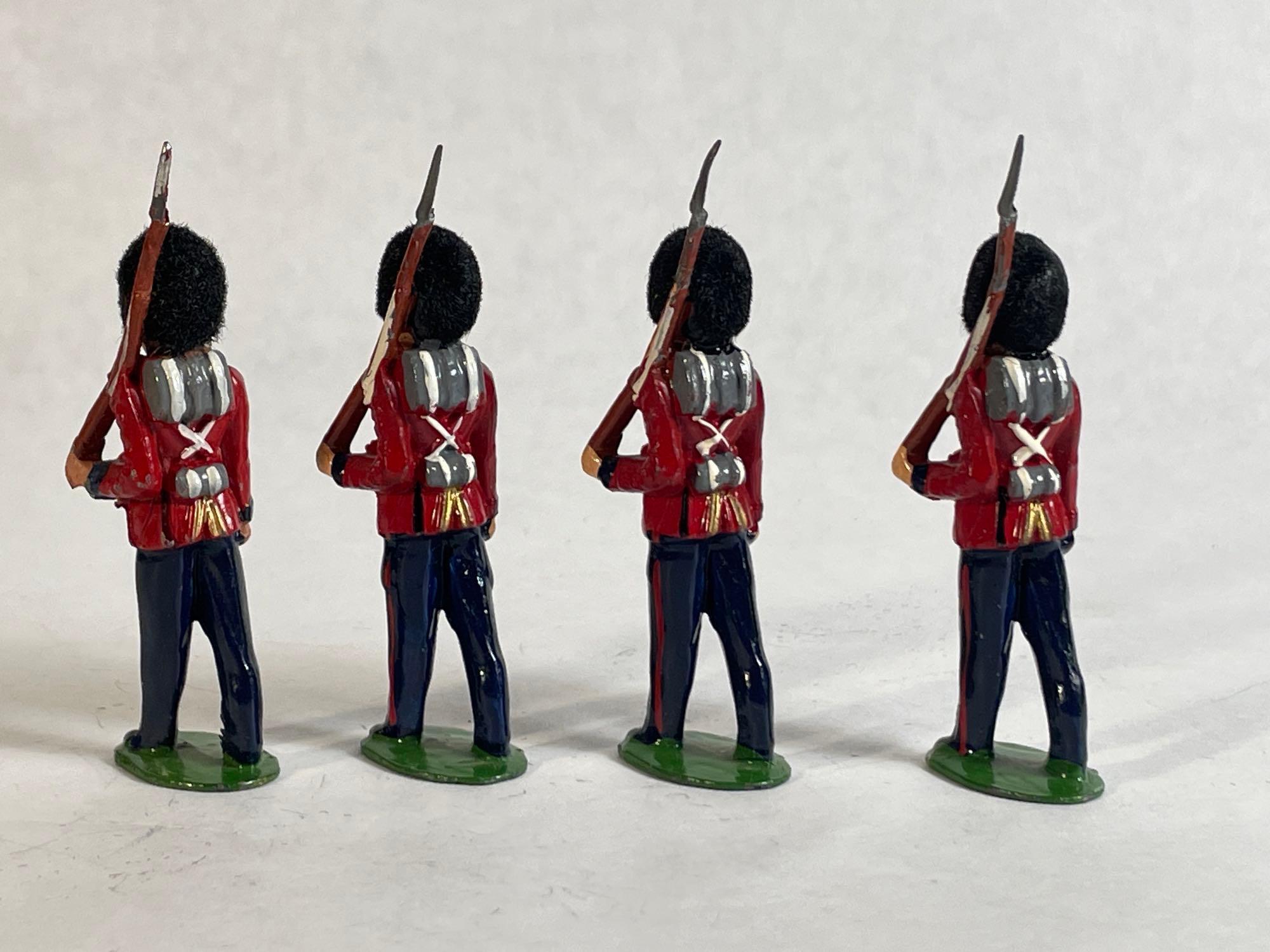 Britains " British Scots Guards," 7-Pc Lead Figurines