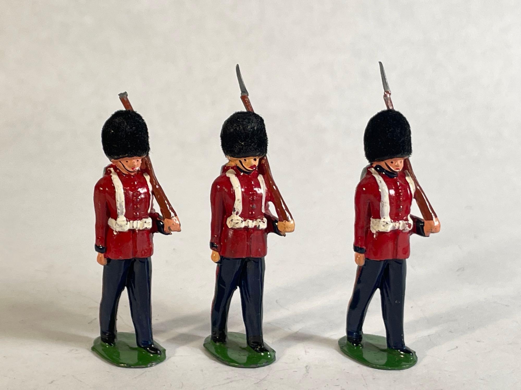 Britains " British Scots Guards," 7-Pc Lead Figurines
