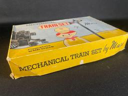 Marx mechanical train set w/ original box & instructions