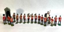 Britains "Line Infantry Band" 19-Pc Lead Figurines w/ Original Box No. 27