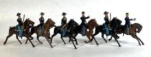 Britains "American Civil War Union Cavalry," 6-Pc Lead Figurines w/ Original Box No. 2056