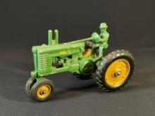 Vintage John Deere w/ rider -see photo's-