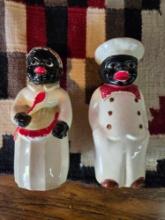 Tall salt and pepper shakers