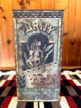 Antique Purity Tea Tin